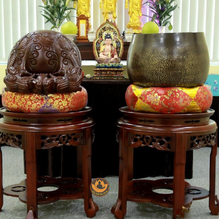 Bộ Chuông Mõ Đài Loan, Chuông Đồng Sơn Đen Vảy Cá, Mõ Rồng